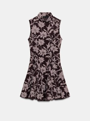 SHORT JACQUARD DRESS